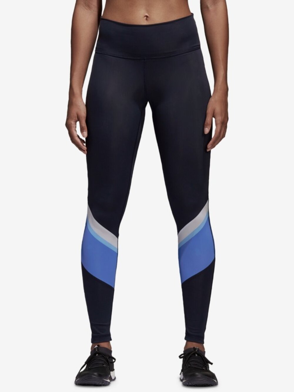 adidas Womens Wanderlust Colorblocked High Waist Training Leggings